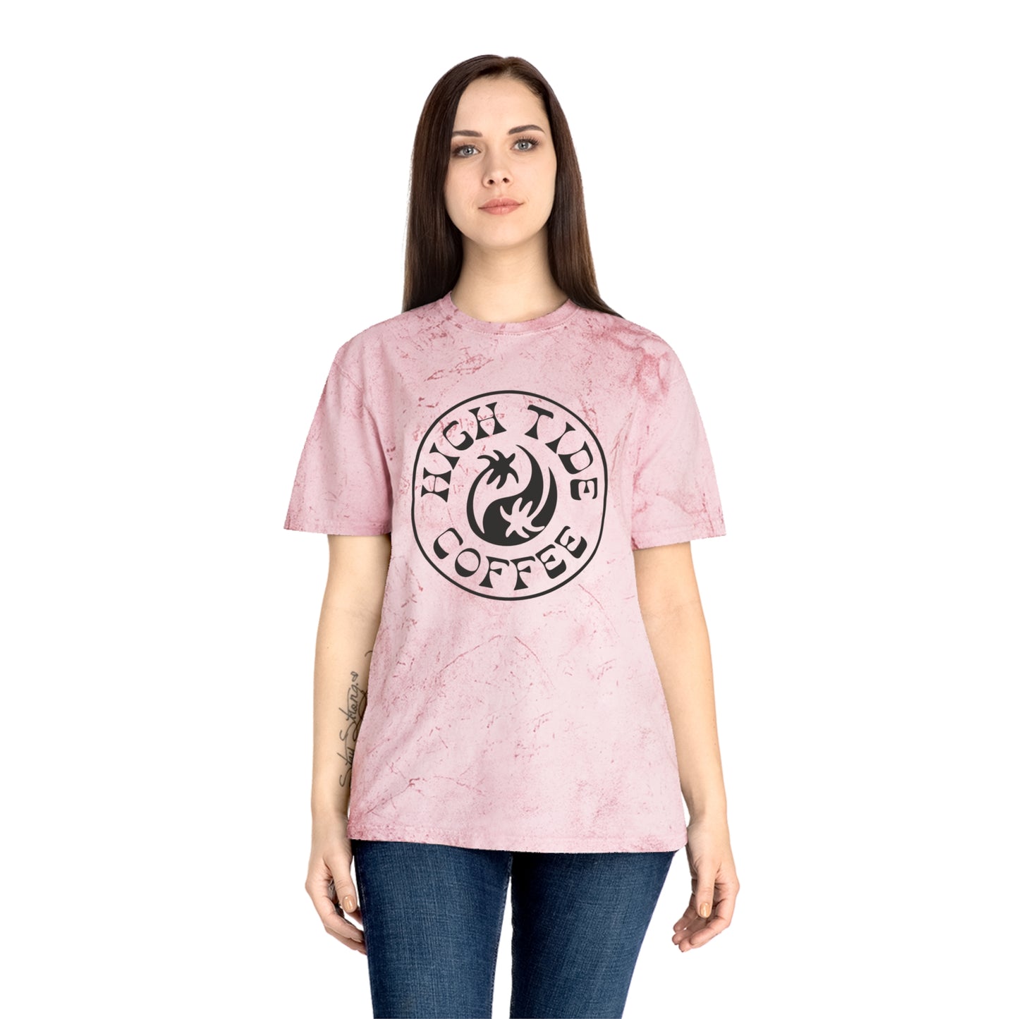 High Tide Coffee Tie-Dye T-Shirt
