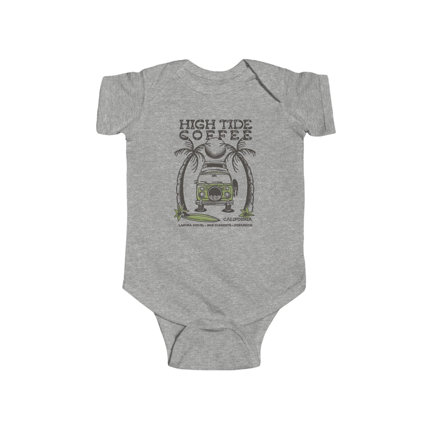 High Tide Coffee Vintage VW Bus Baby Onesie