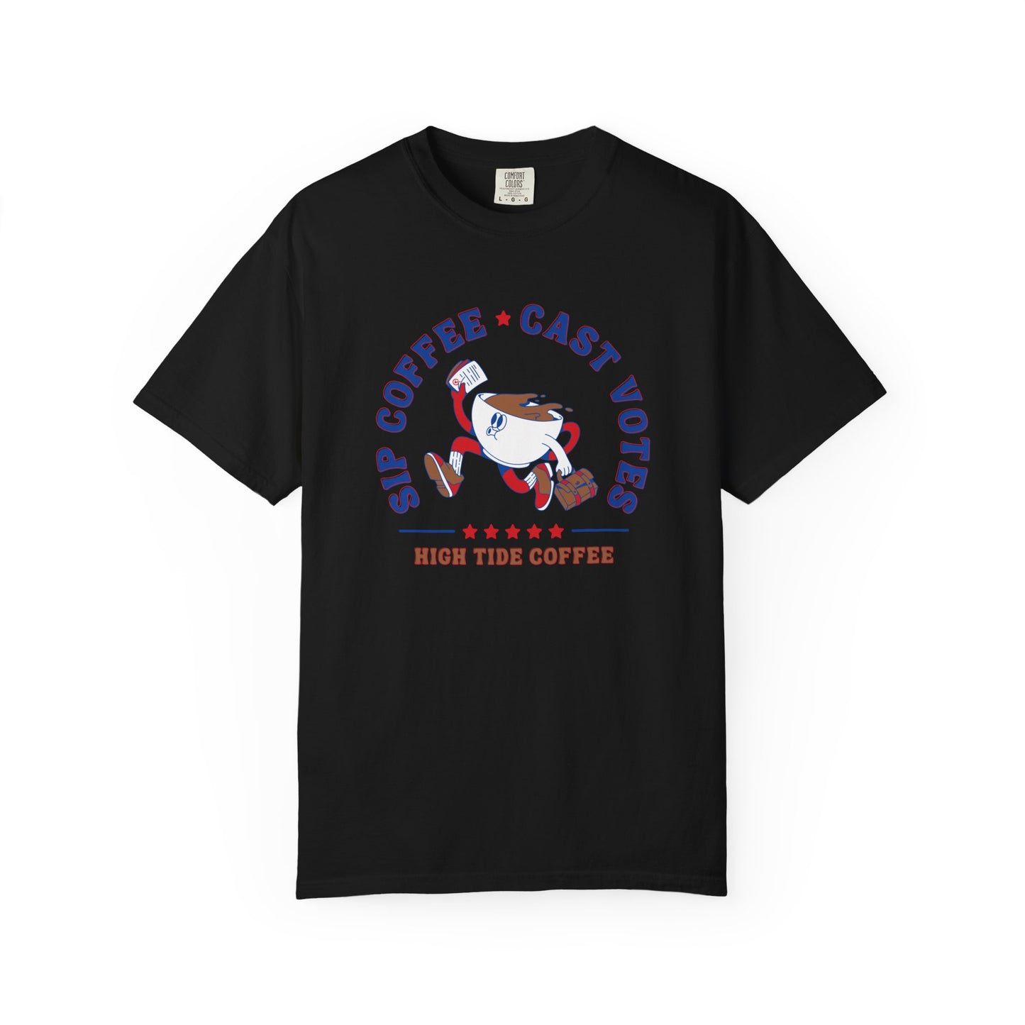 Vote & Coffee Unisex Heavy Weight T-Shirt