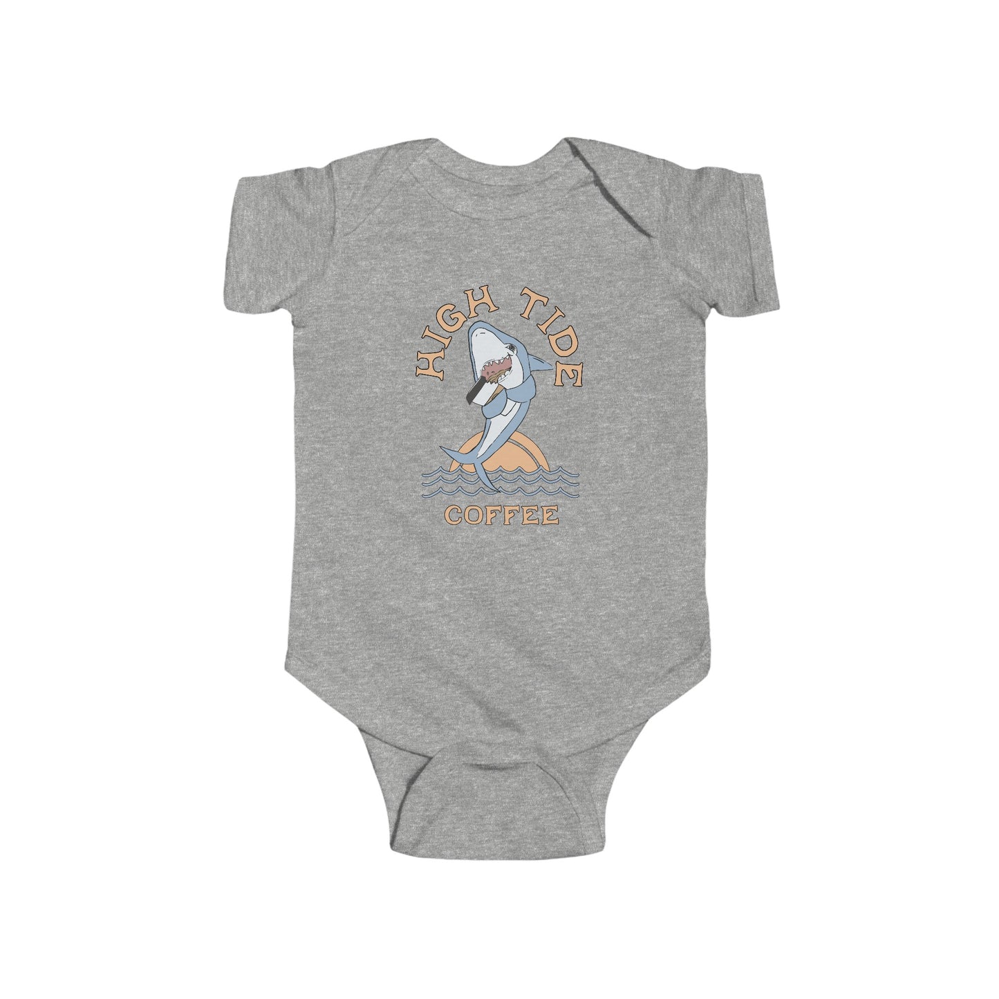 Infant Fine Jersey Bodysuit Shark