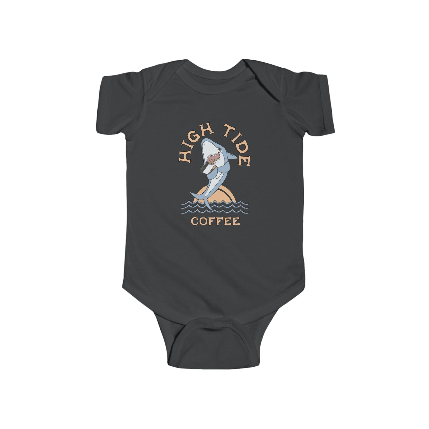 Infant Fine Jersey Bodysuit Shark