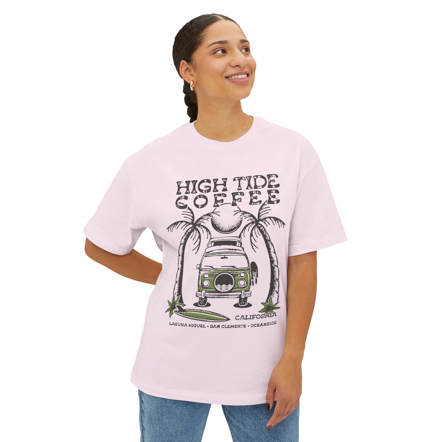 High Tide Coffee Vintage VW Bus T-Shirt | Local Artist Tee