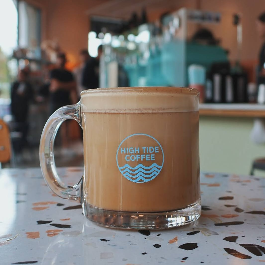 surf flower coffee mug