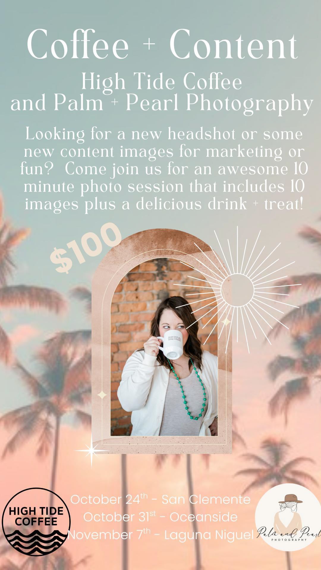 Coffee + Content: Snap Your Perfect Shot at High Tide Coffee