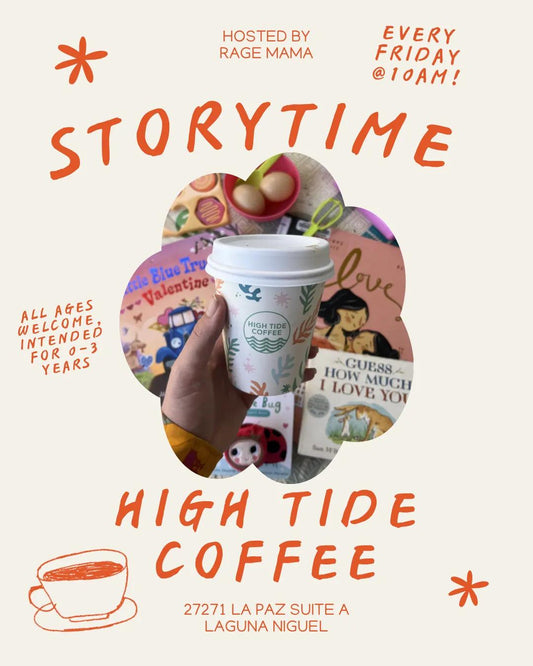 Storytime Fridays at High Tide Coffee