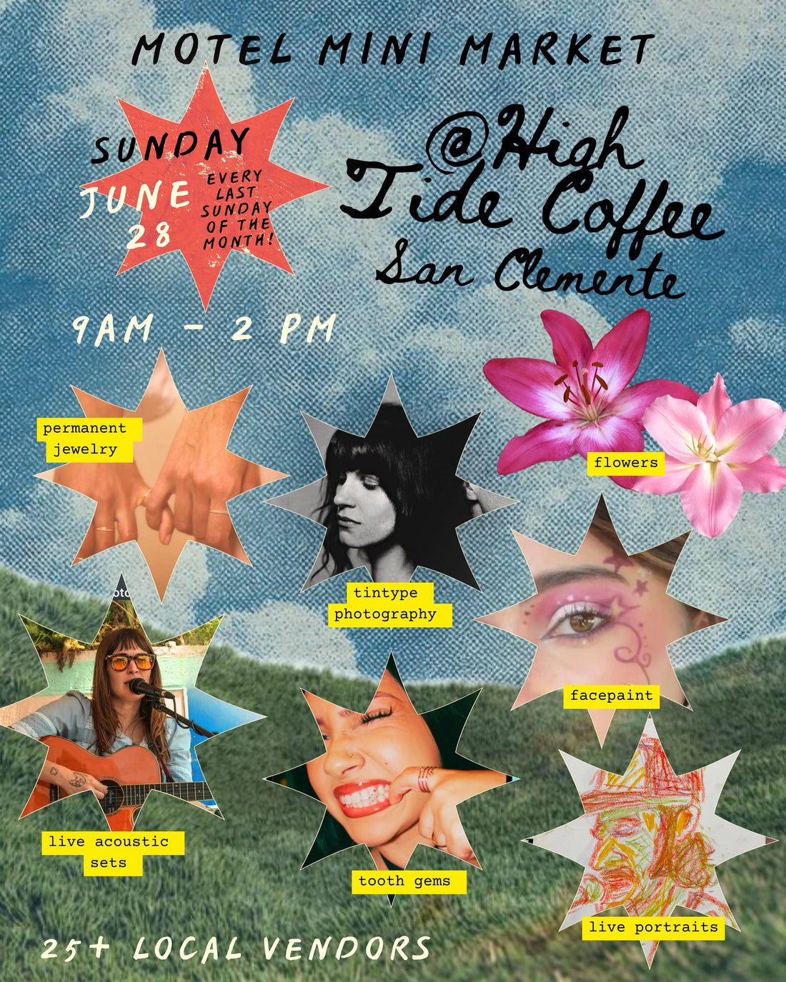 Motel Mini Market at High Tide Coffee: A San Clemente Sunday Worth Marking on Your Calendar