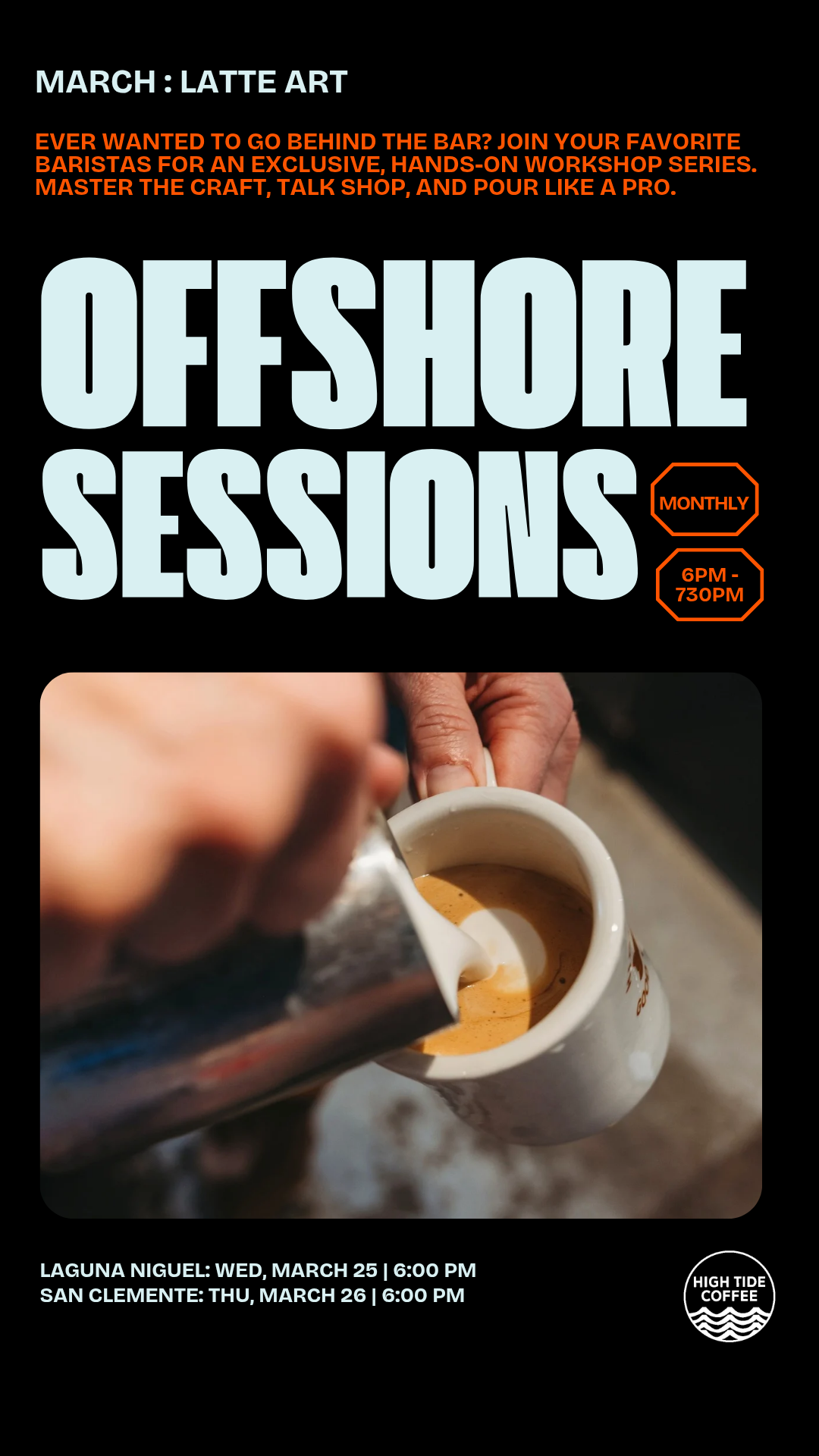 March Offshore Sessions