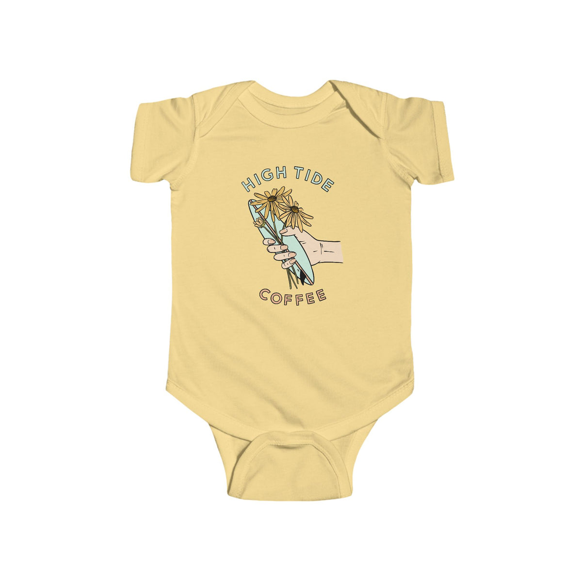Surf Flower Infant Onesie