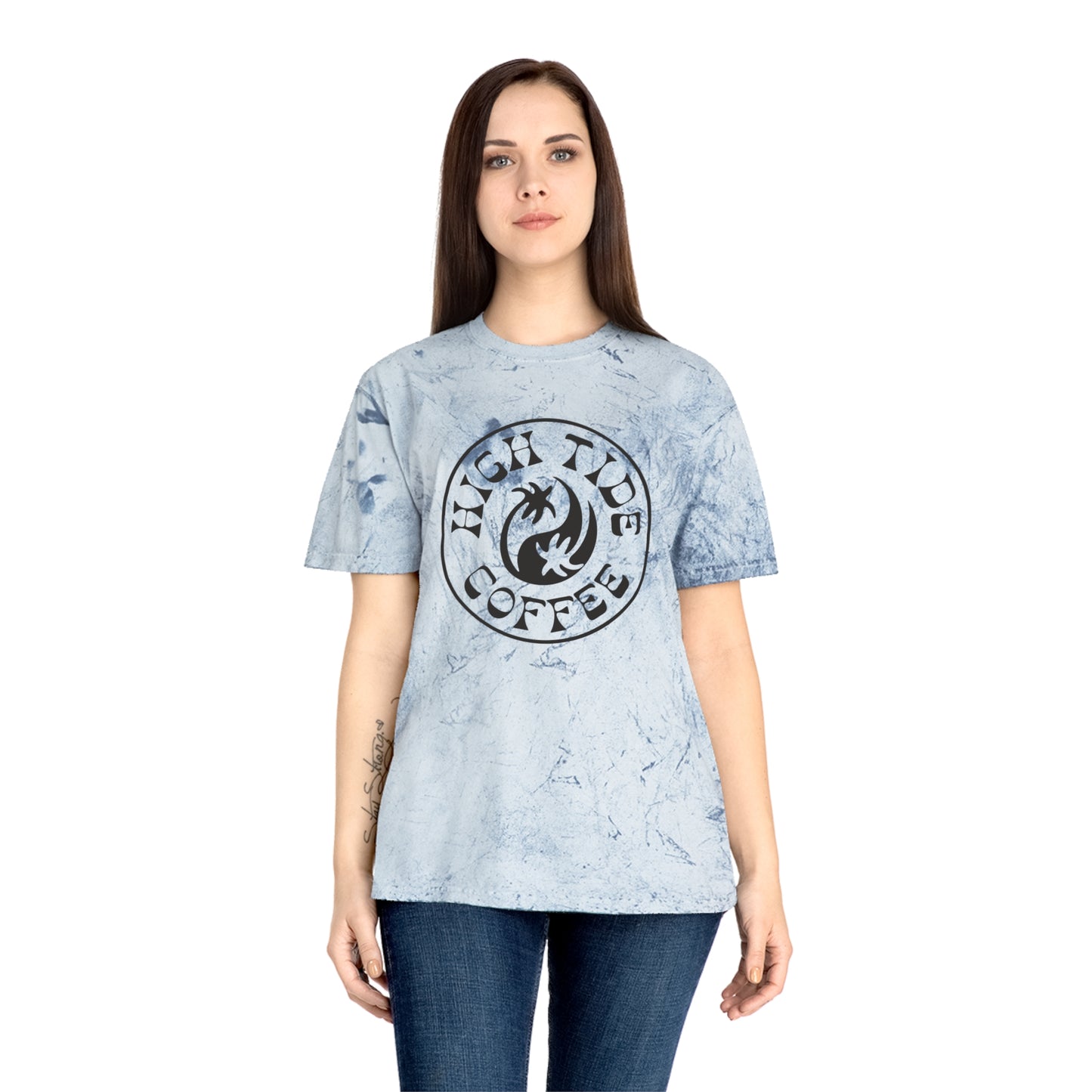 High Tide Coffee Tie-Dye T-Shirt