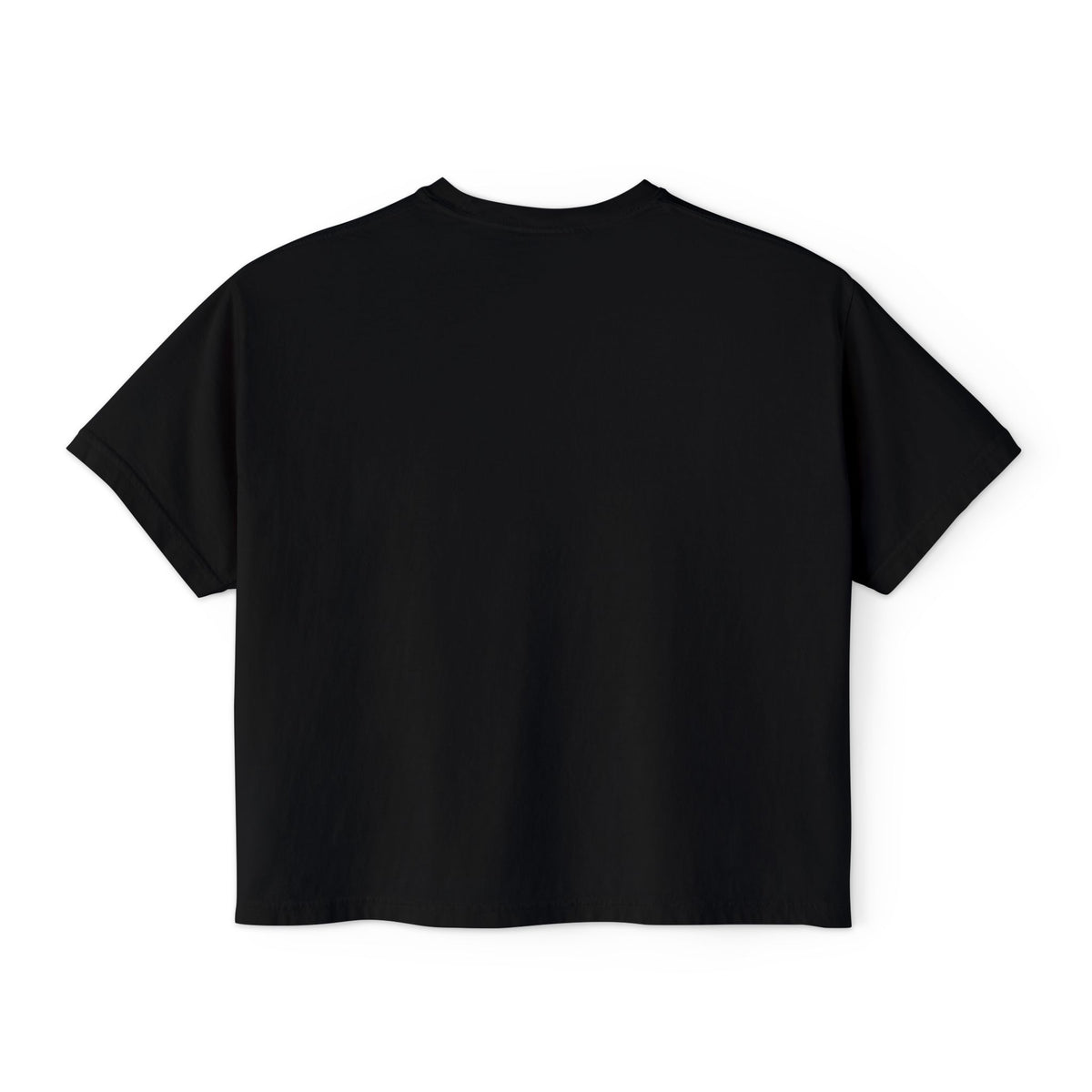 Women's Boxy Tee — Coastal Surf Palm Graphic Cropped T-Shirt