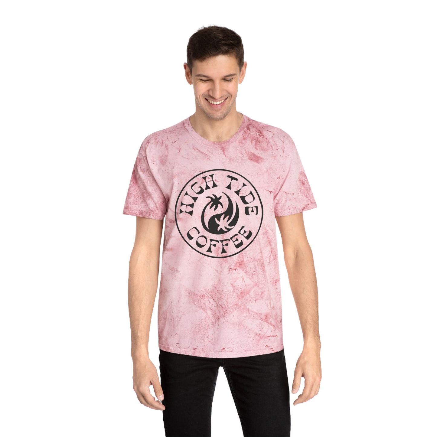 High Tide Coffee Tie-Dye T-Shirt
