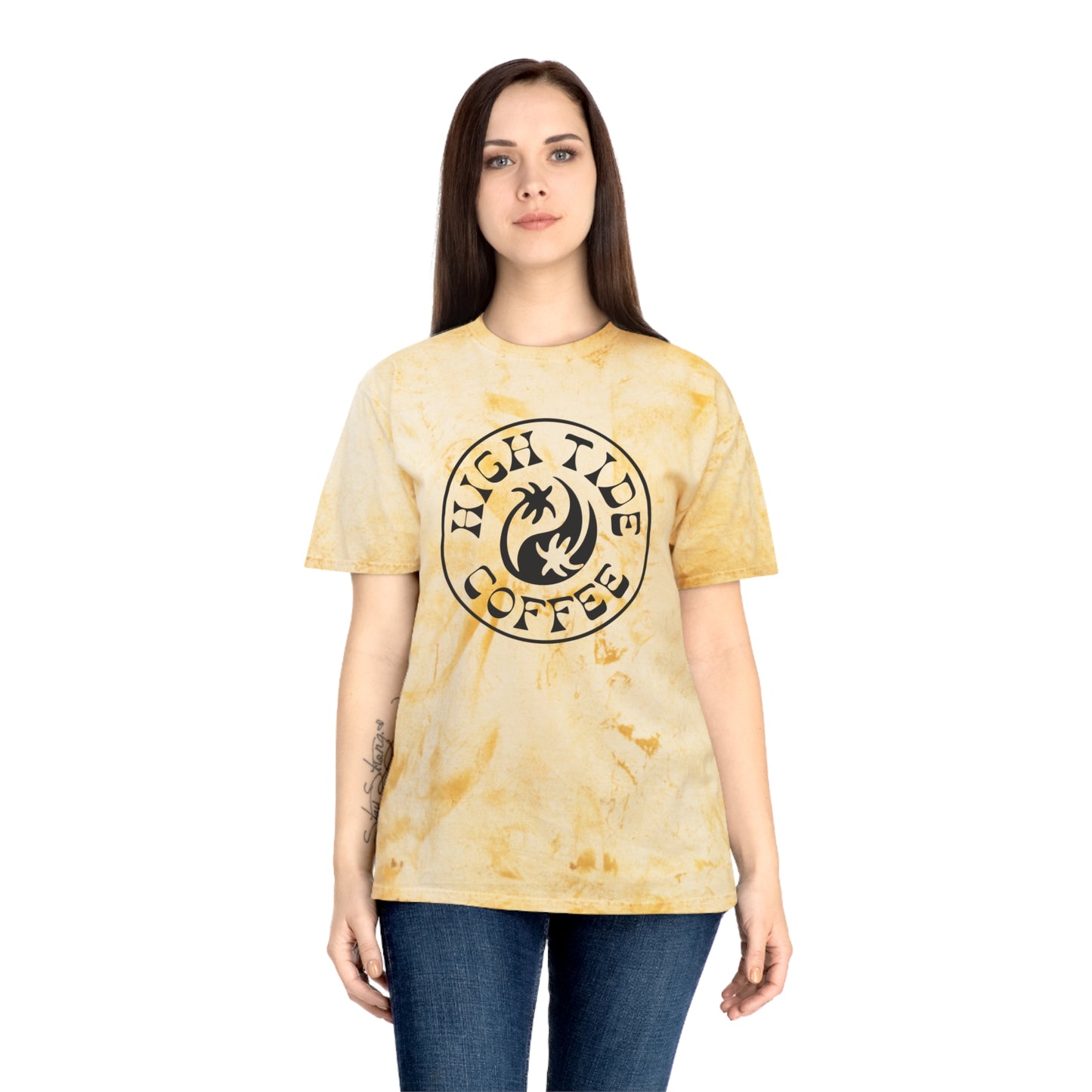 High Tide Coffee Tie-Dye T-Shirt