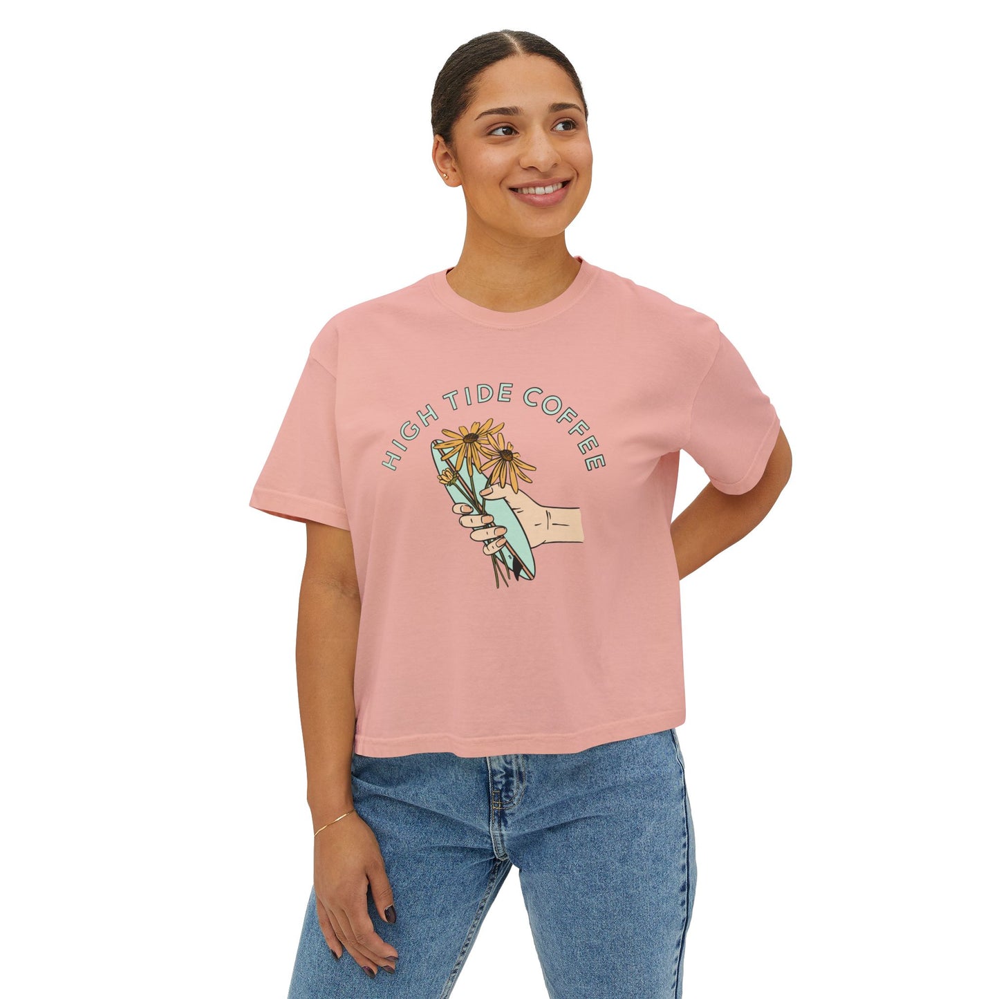 Surf & Flowers Women's Boxy Tee