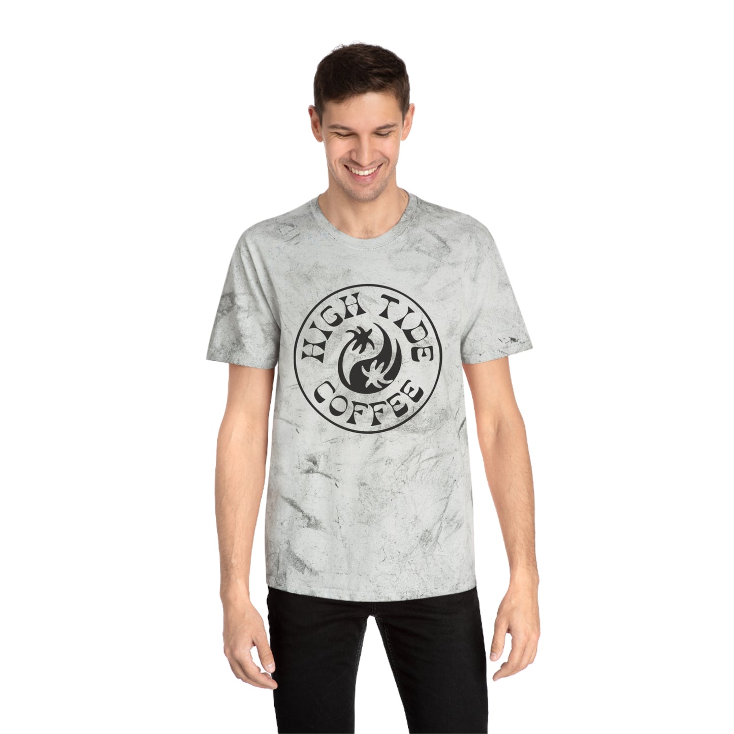 High Tide Coffee Tie-Dye T-Shirt