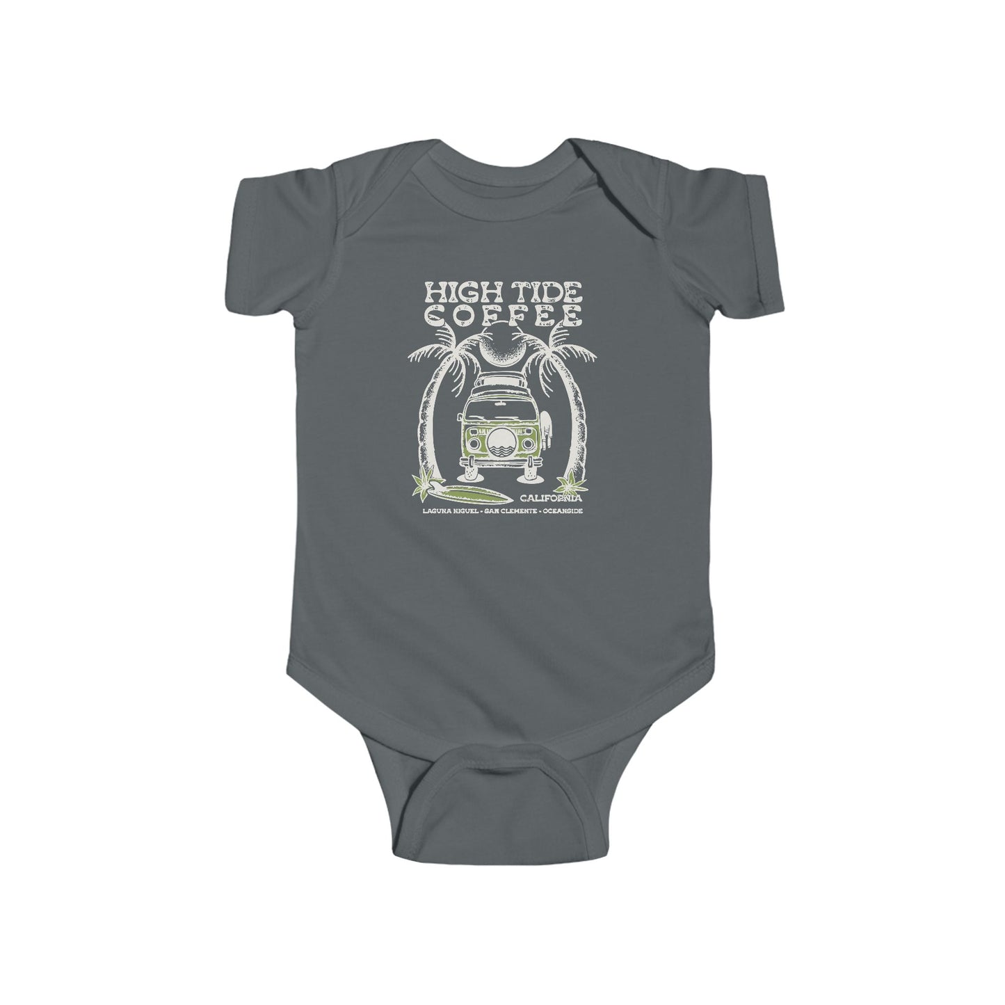 High Tide Coffee Vintage VW Bus Baby Onesie