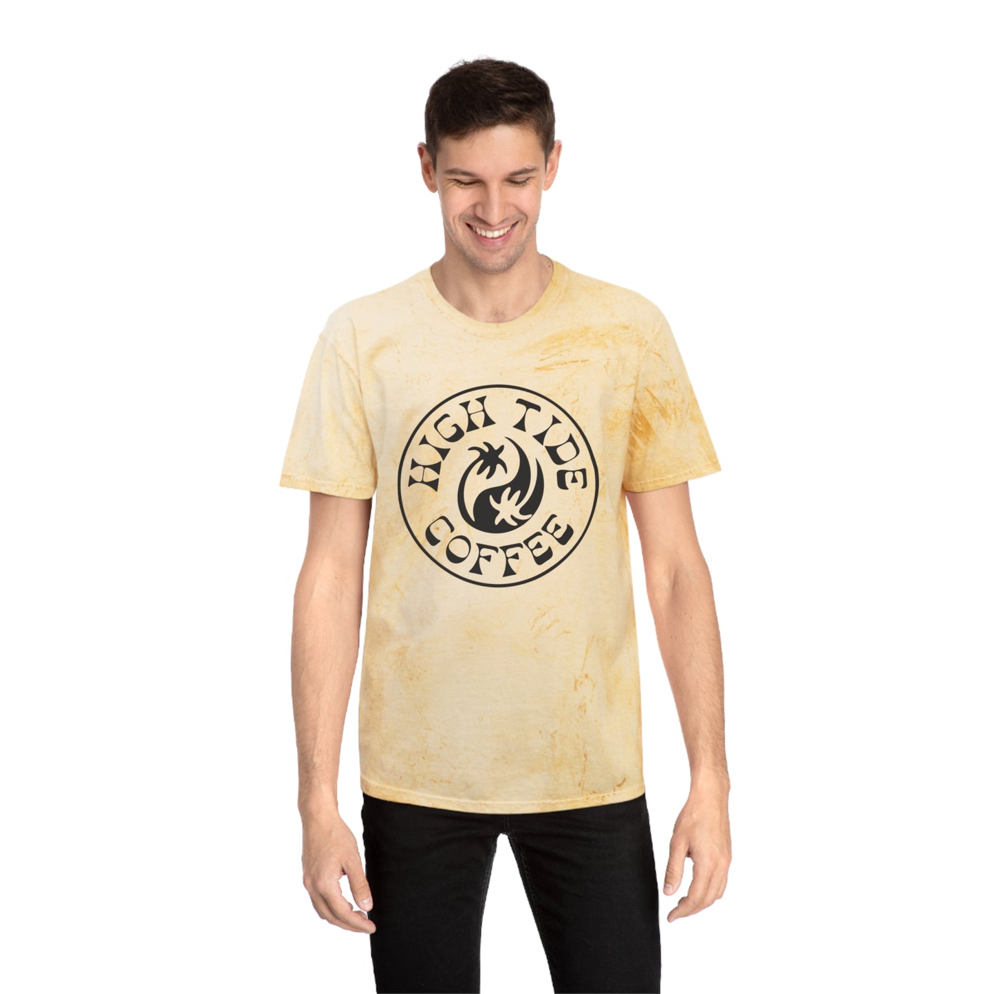 High Tide Coffee Tie-Dye T-Shirt