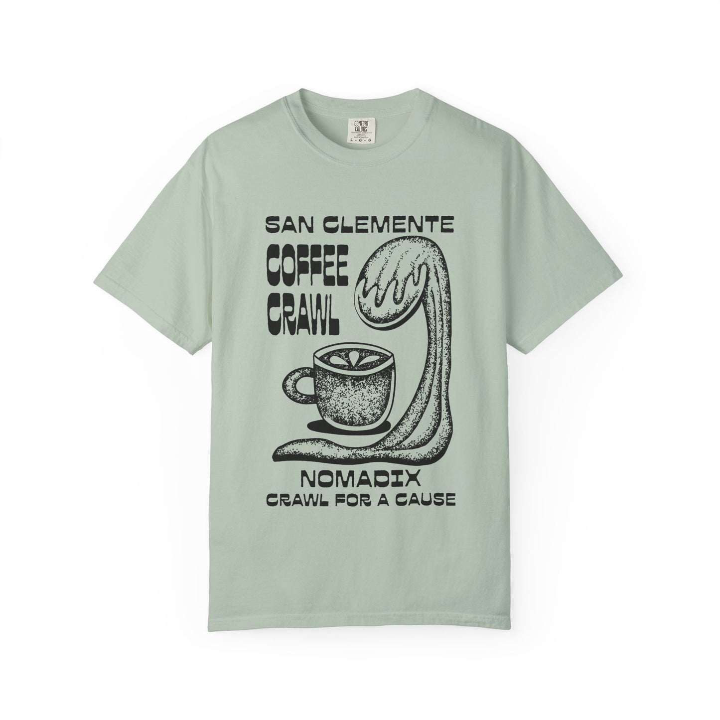 San Clemente Coffee Crawl T Shirt