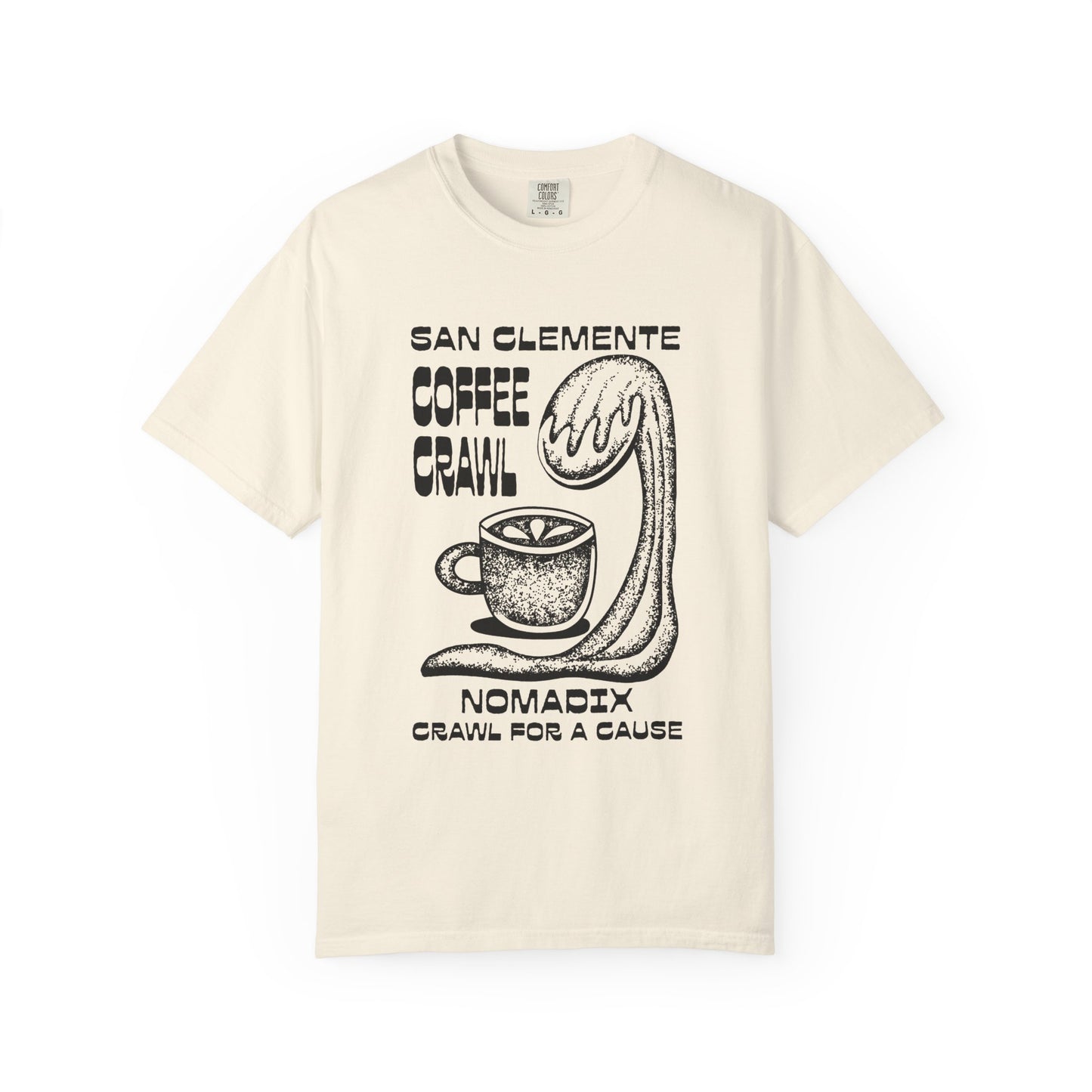 San Clemente Coffee Crawl T Shirt
