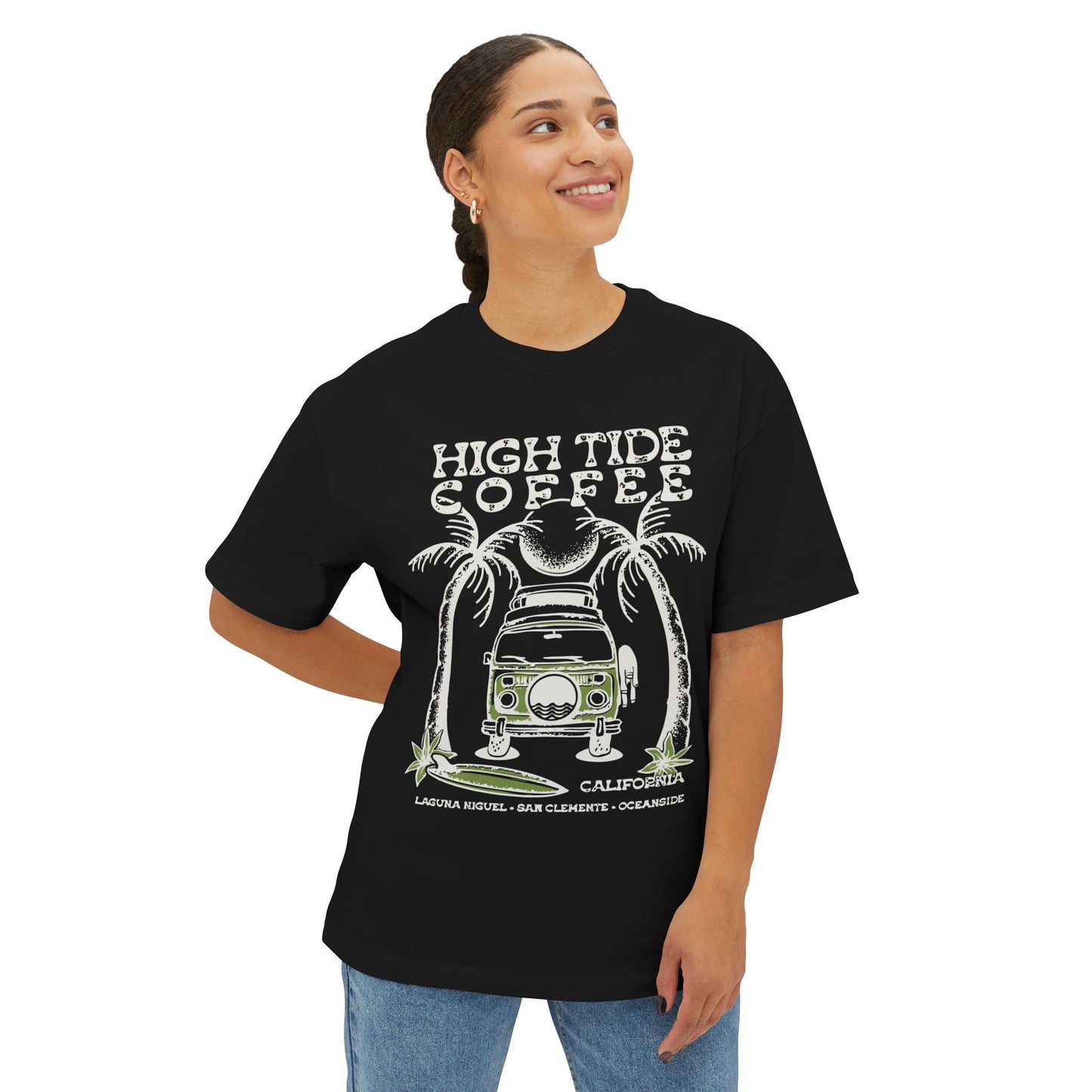 High Tide Coffee Vintage VW Bus T-Shirt | Local Artist Tee