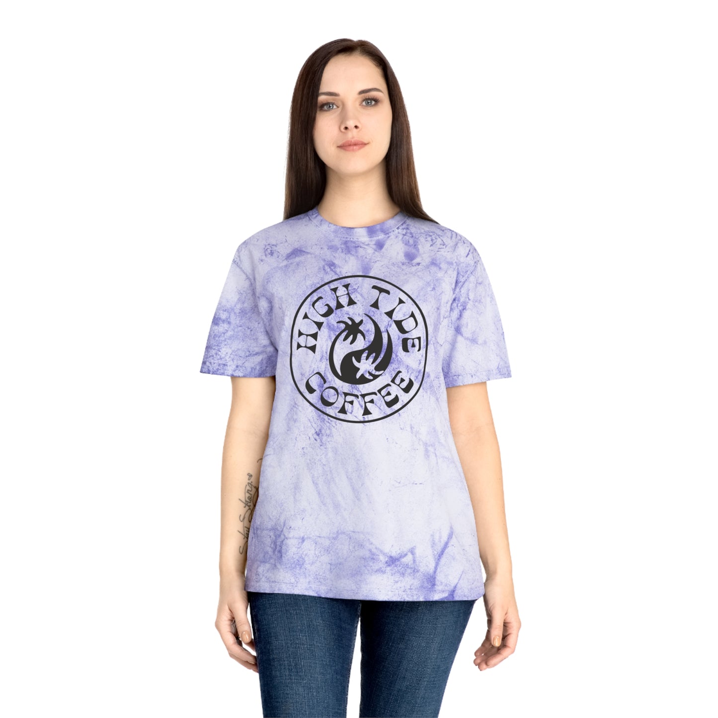High Tide Coffee Tie-Dye T-Shirt