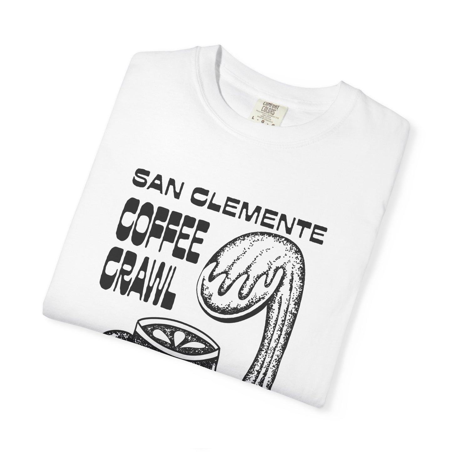 San Clemente Coffee Crawl T Shirt