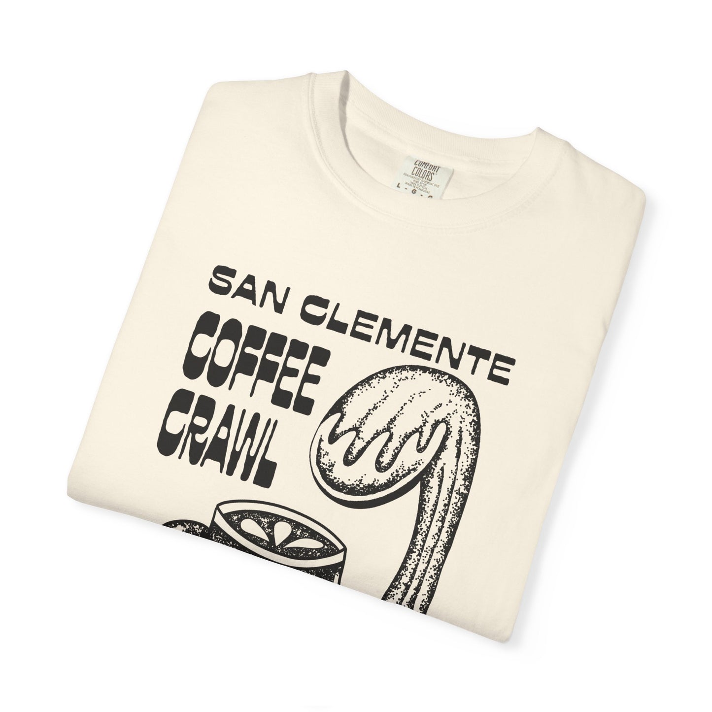 San Clemente Coffee Crawl T Shirt