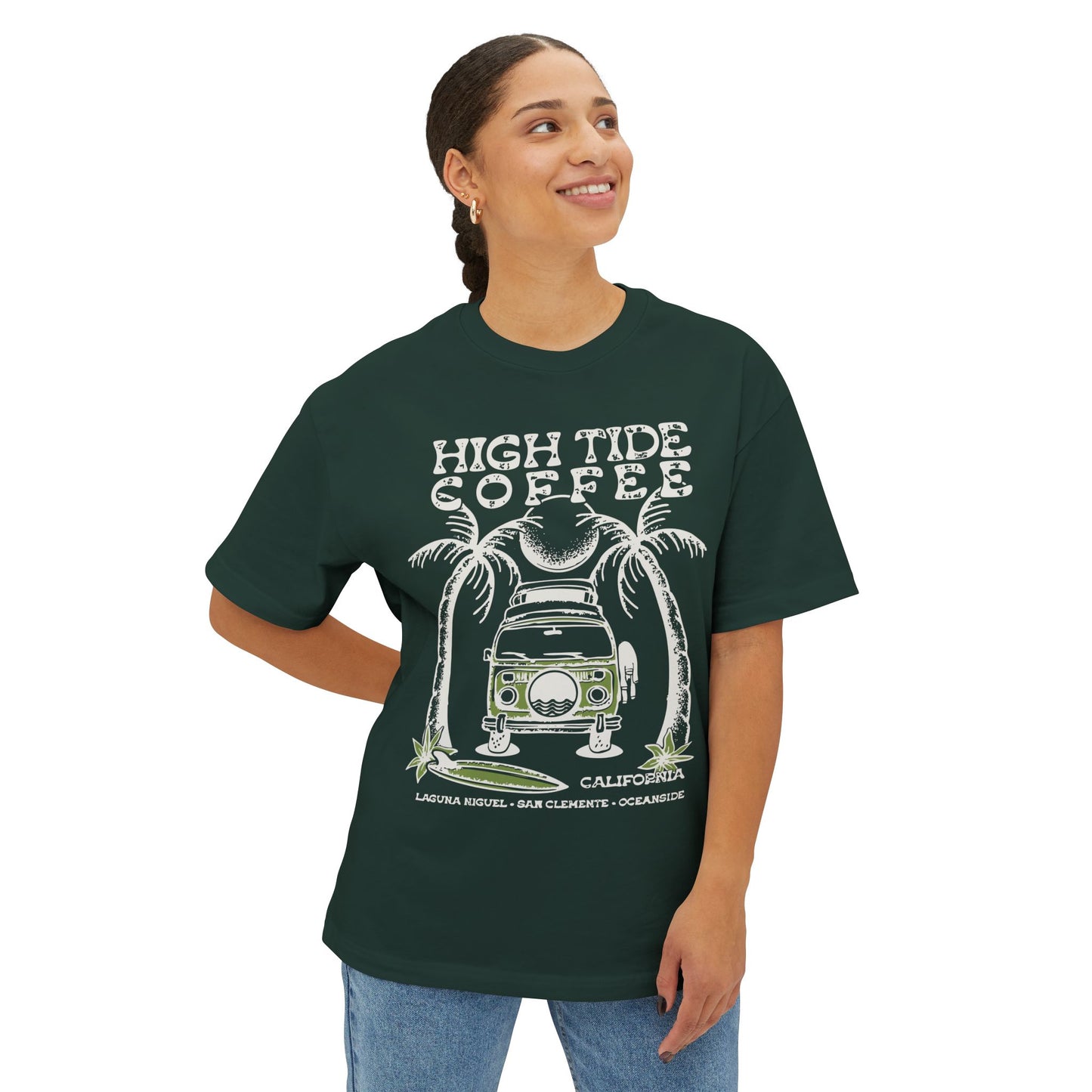 High Tide Coffee Vintage VW Bus T-Shirt | Local Artist Tee