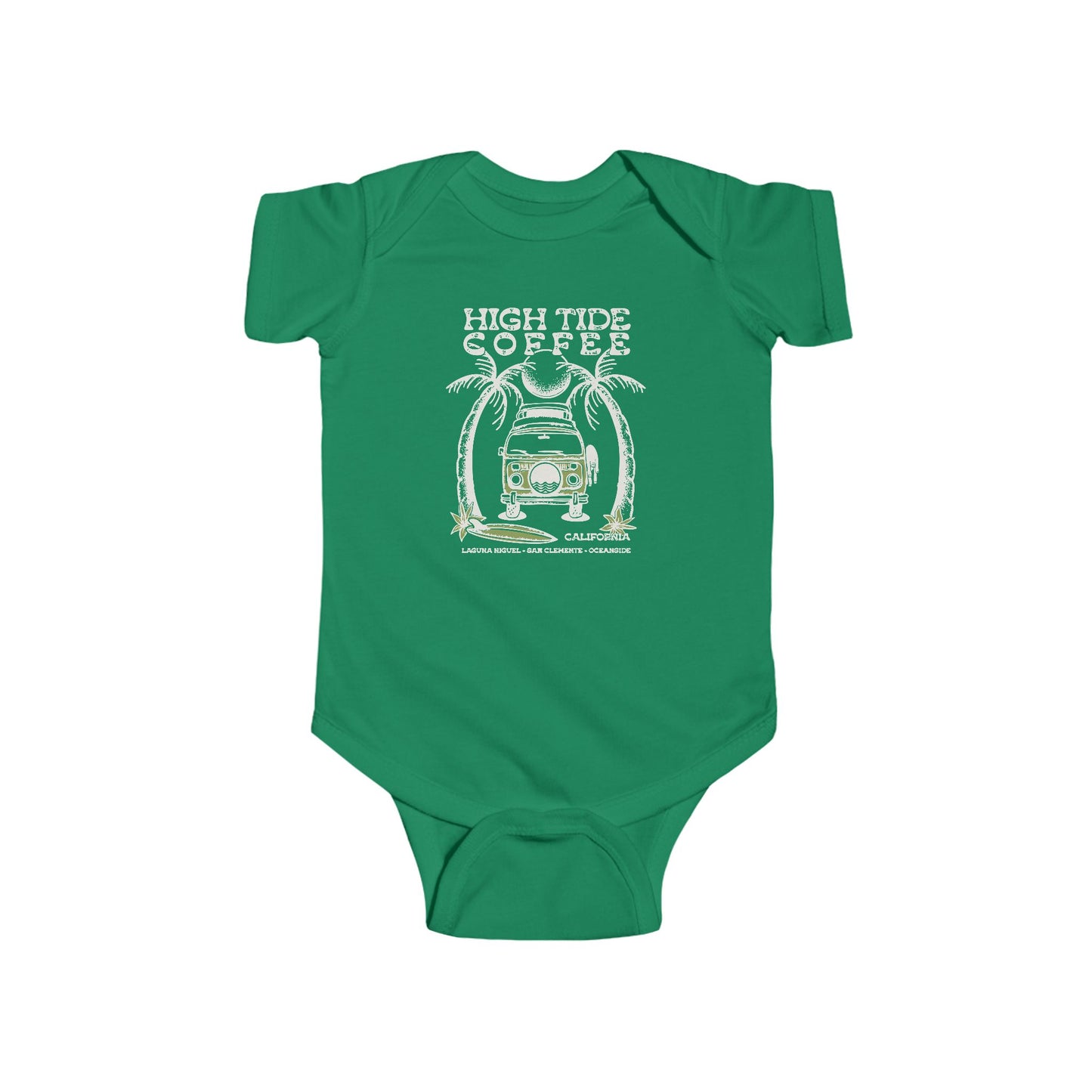 High Tide Coffee Vintage VW Bus Baby Onesie