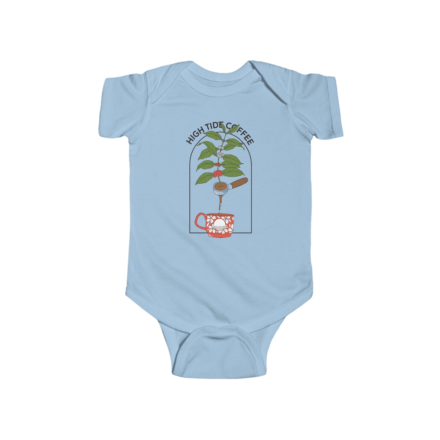 Coffee Plant Infant Fine Jersey Bodysuit