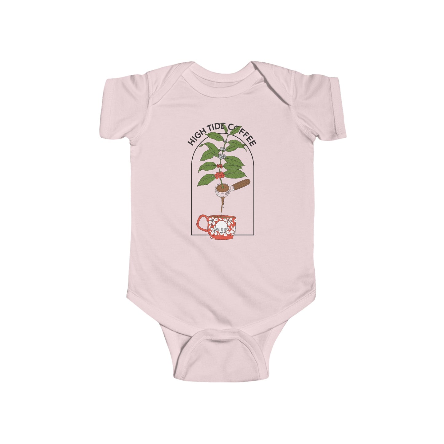 Coffee Plant Infant Fine Jersey Bodysuit