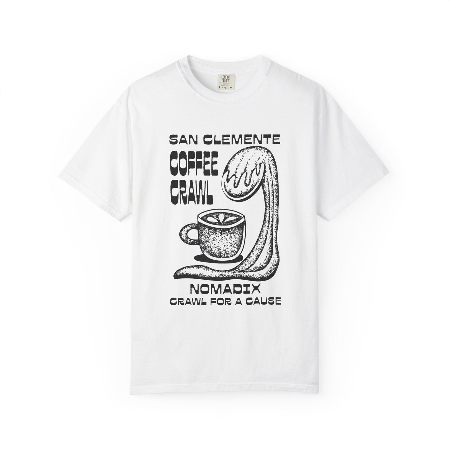 San Clemente Coffee Crawl T Shirt