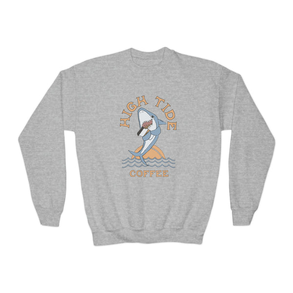 Youth Shark Crewneck Sweatshirt