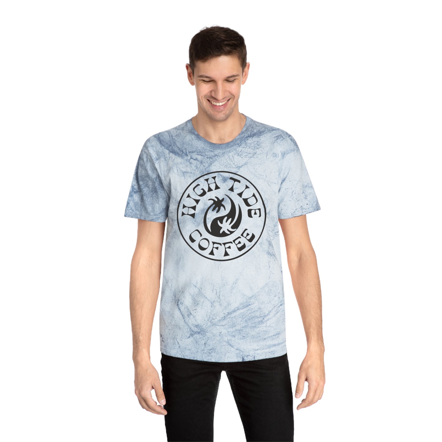 High Tide Coffee Tie-Dye T-Shirt