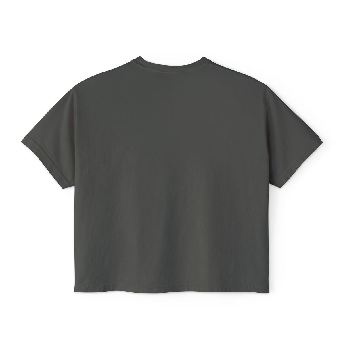 Women's Boxy Tee — Coastal Surf Palm Graphic Cropped T-Shirt