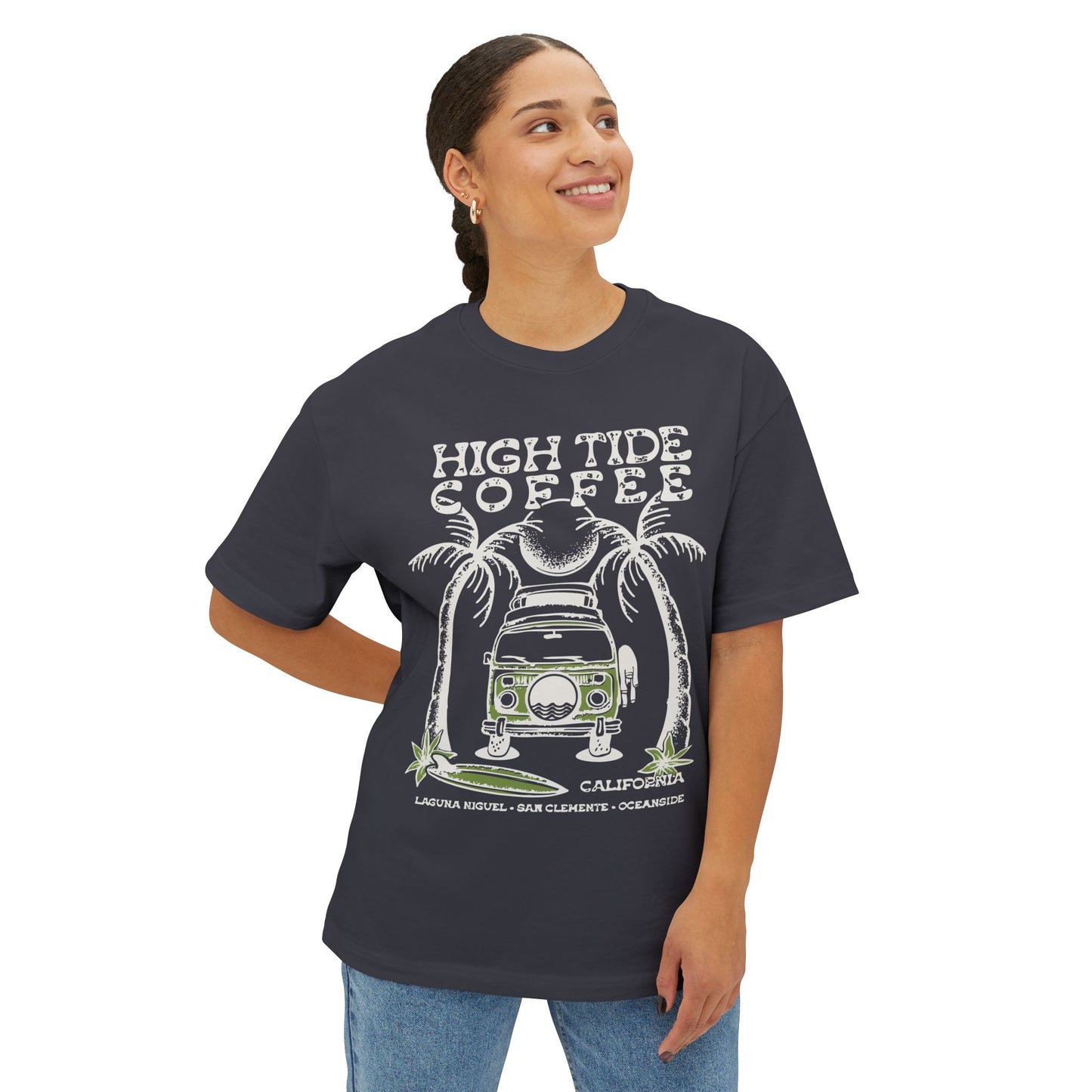 High Tide Coffee Vintage VW Bus T-Shirt | Local Artist Tee