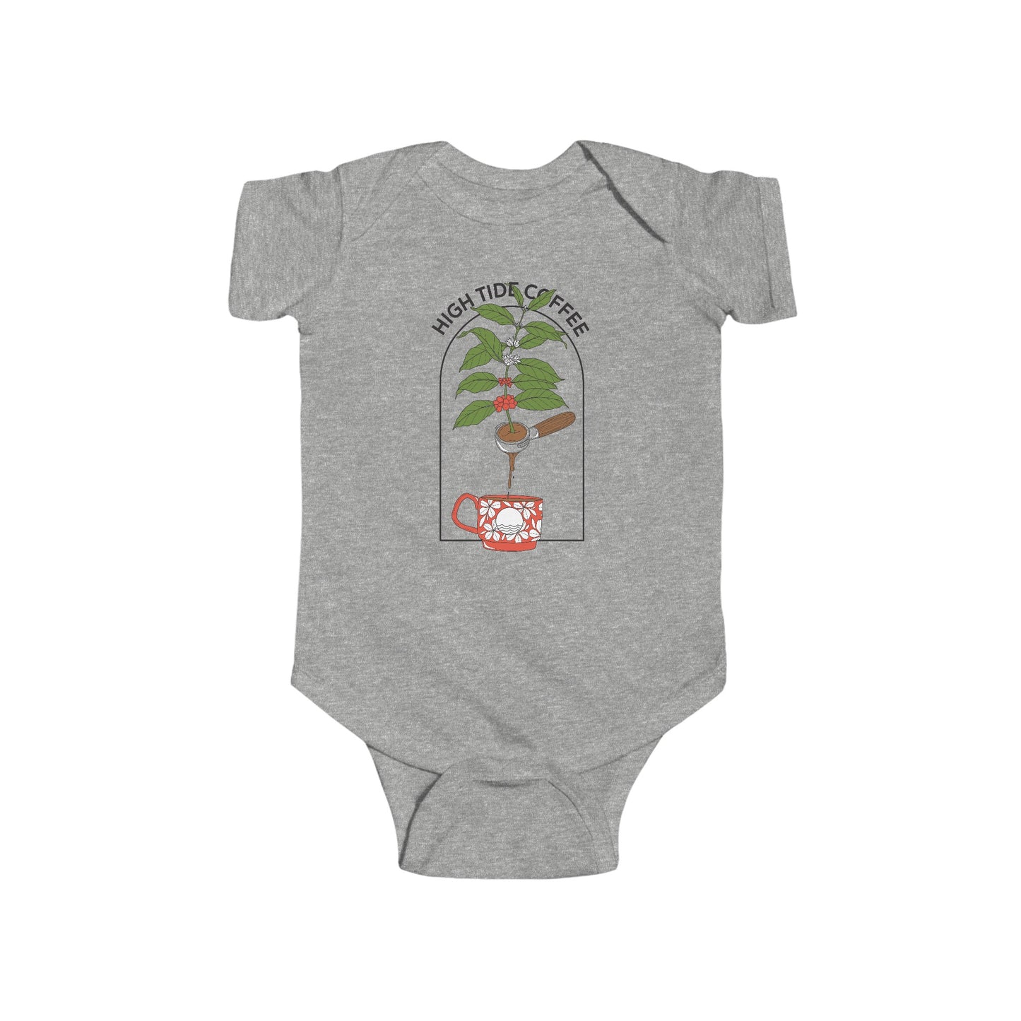 Coffee Plant Infant Fine Jersey Bodysuit