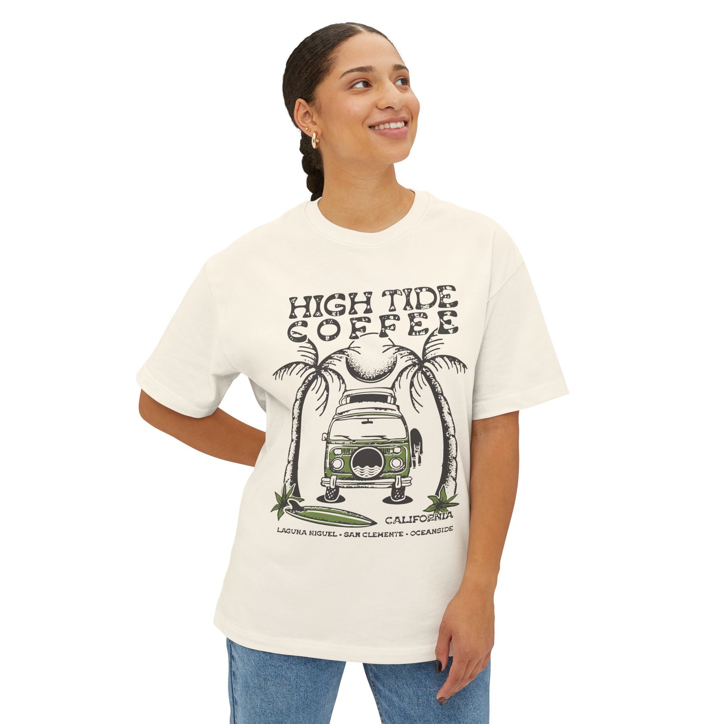 High Tide Coffee Vintage VW Bus T-Shirt | Local Artist Tee