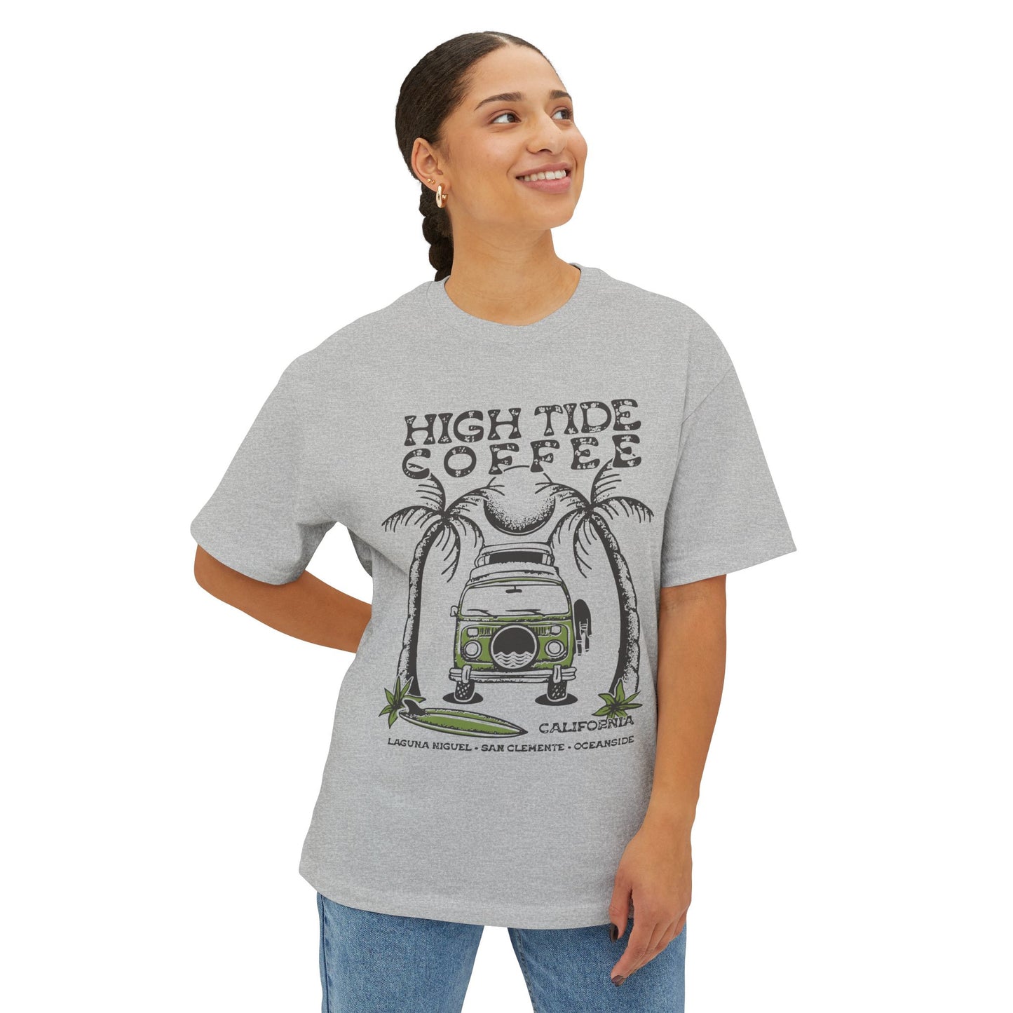 High Tide Coffee Vintage VW Bus T-Shirt | Local Artist Tee