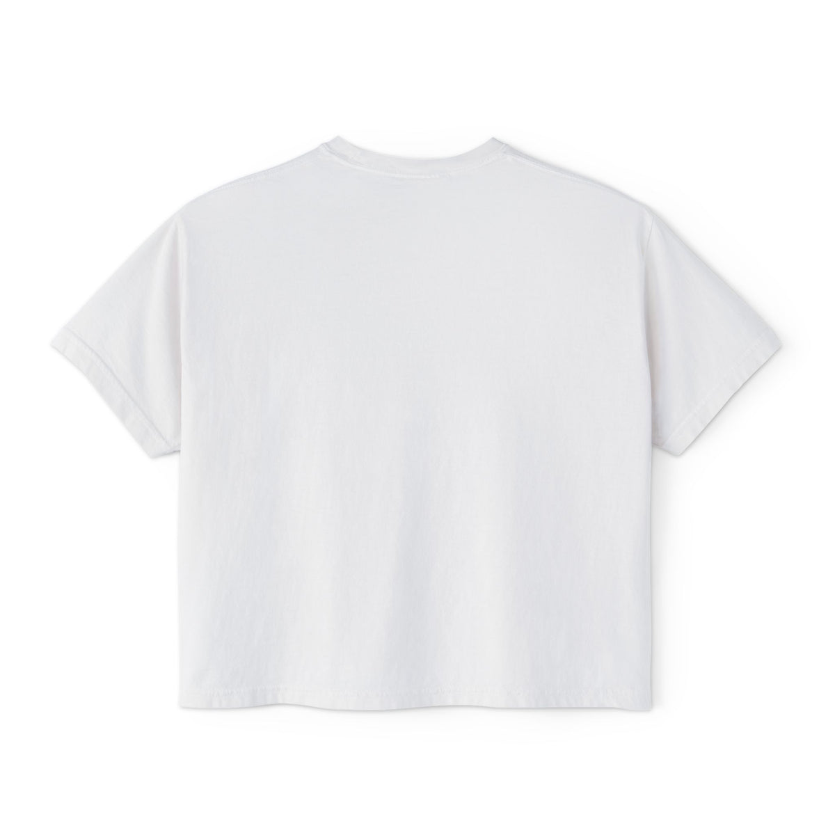 Women's Boxy Tee — Coastal Surf Palm Graphic Cropped T-Shirt