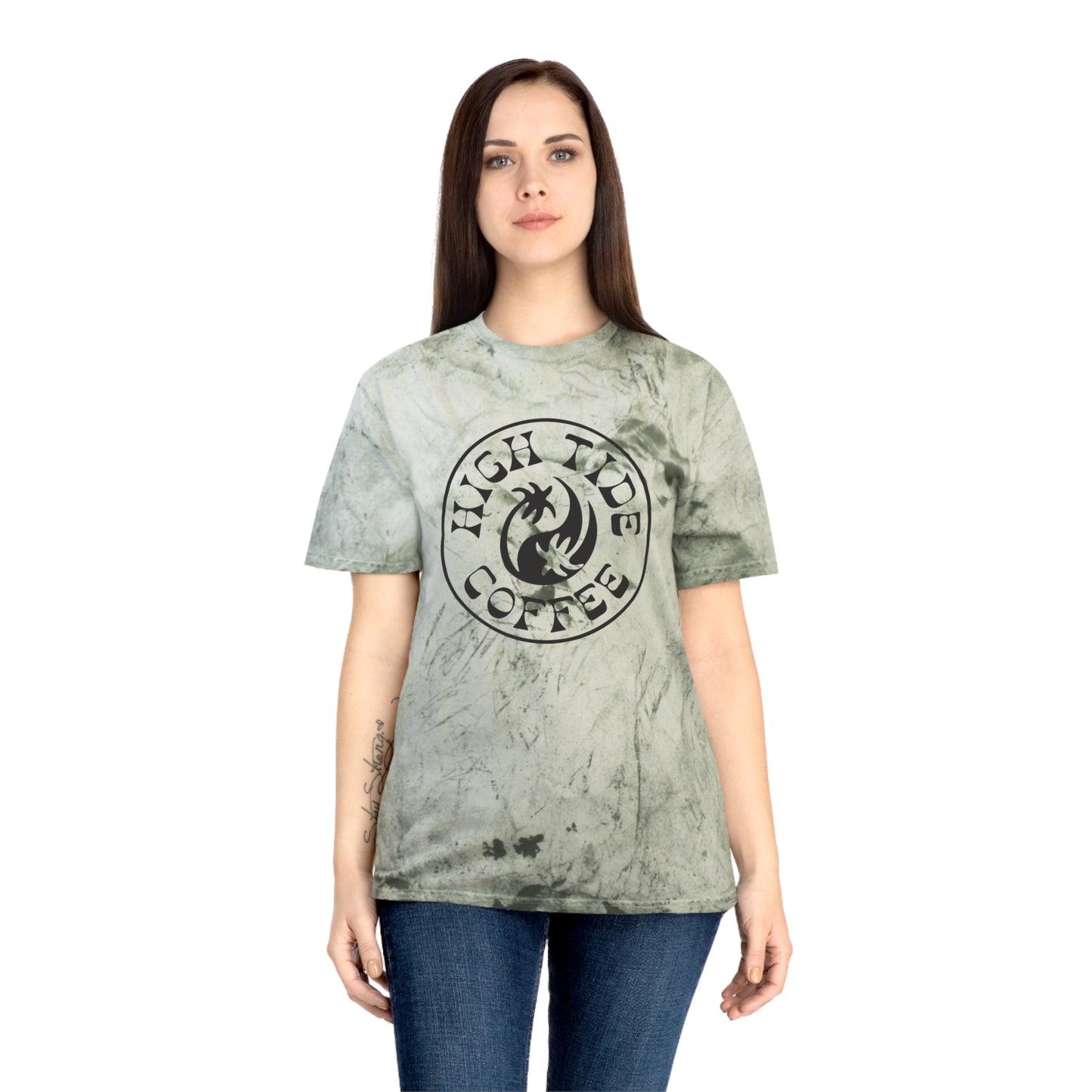 High Tide Coffee Tie-Dye T-Shirt