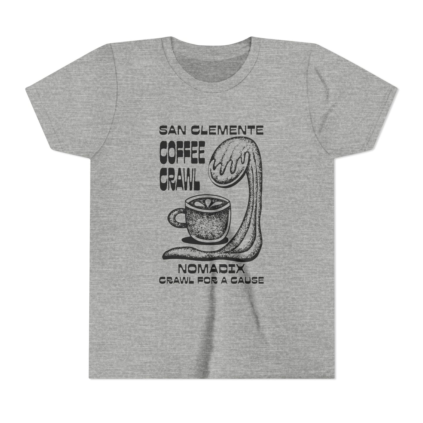 San Clemente Coffee Crawl Youth Tee Shirt