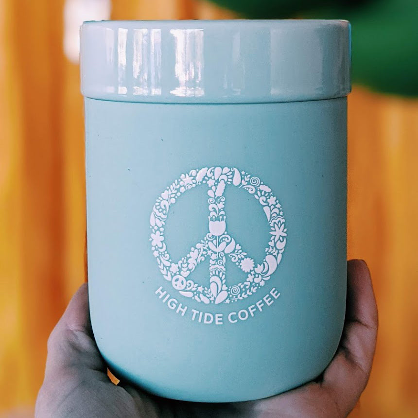 Peace Sign Stoneware Mug